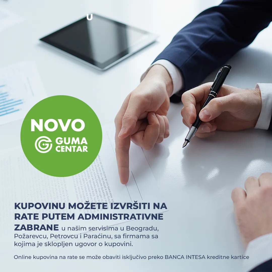 Kupovina na rate preko administrativne zabrane