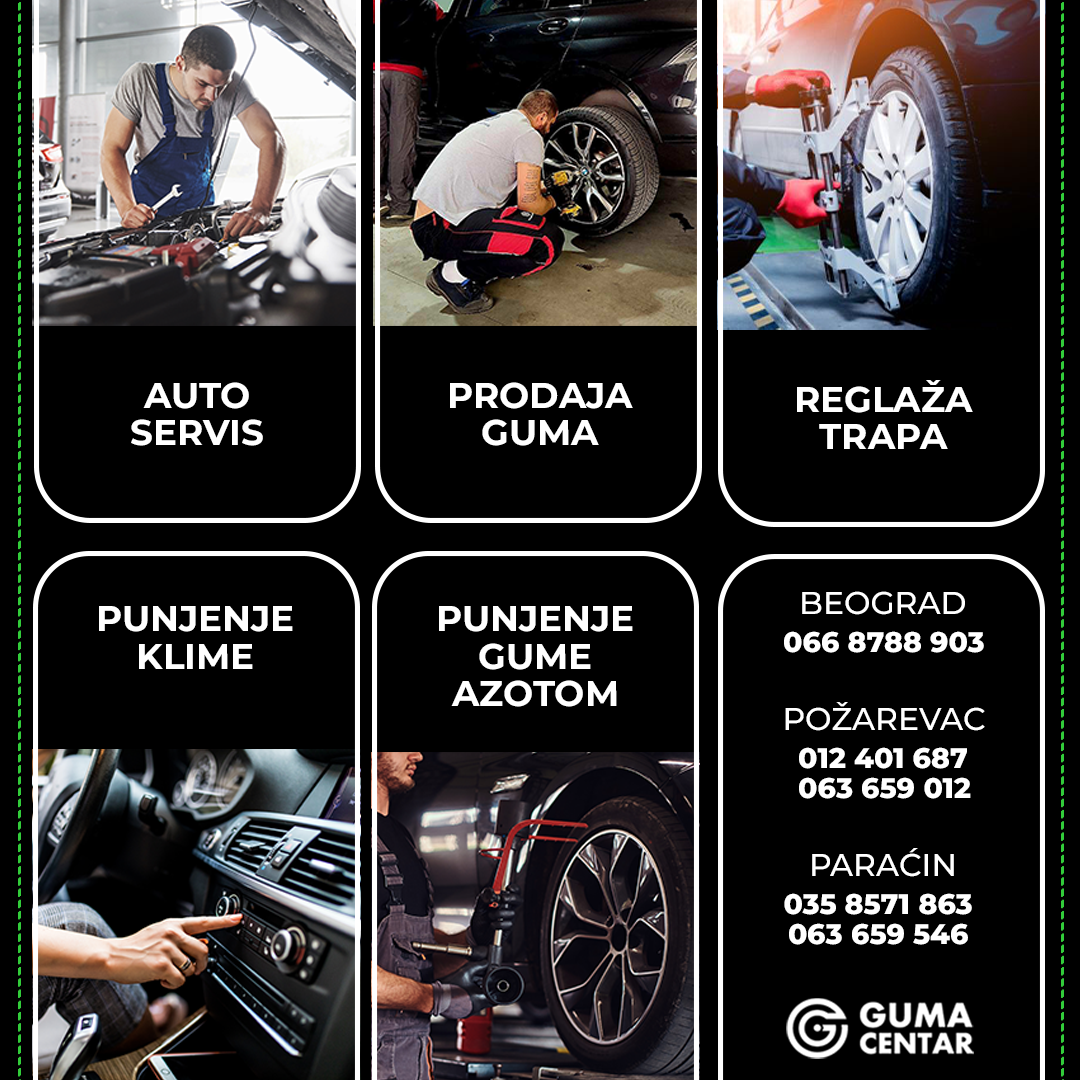 Prodaja i servis u Beogradu, Požarevcu i Paraćinu