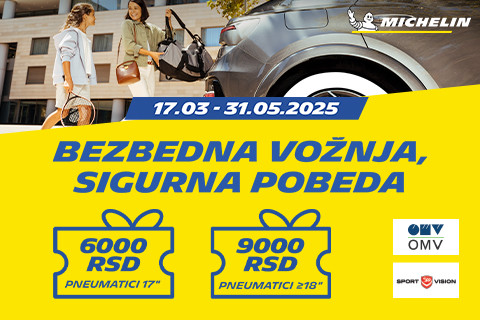 MICHELIN AKCIJA: BEZBEDNA VOŽNJA, SIGURNA POBEDA