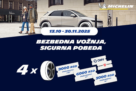 MICHELIN AKCIJA: BEZBEDNA VOŽNJA, SIGURNA POBEDA